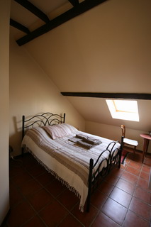 Vue de la chambre du haut
