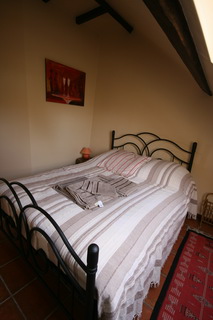 Vue de la chambre du haut